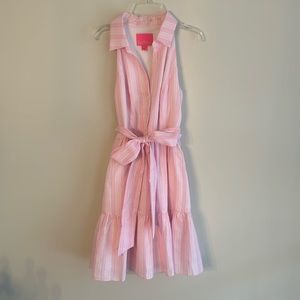 Lilly Pulitzer Seersucker dress size 6. Worn once.